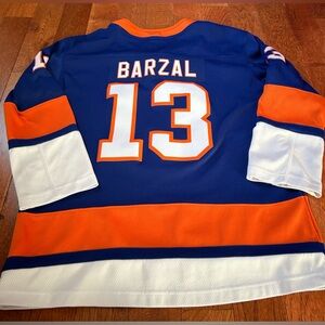 NY ISLANDERS, BARZAL Fanatics jersey Youth L/XL